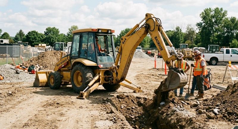 Backhoe Service in Atlanta, GA