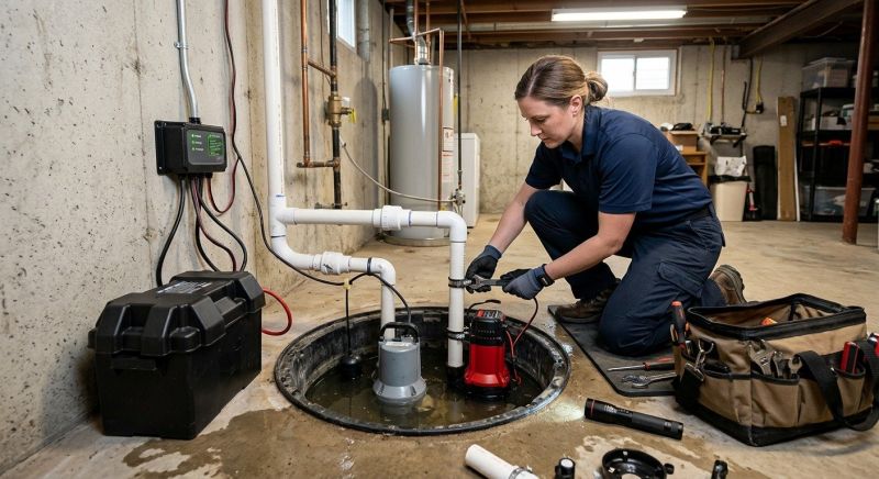 Basement Sump Pump Service in Mobile, AL