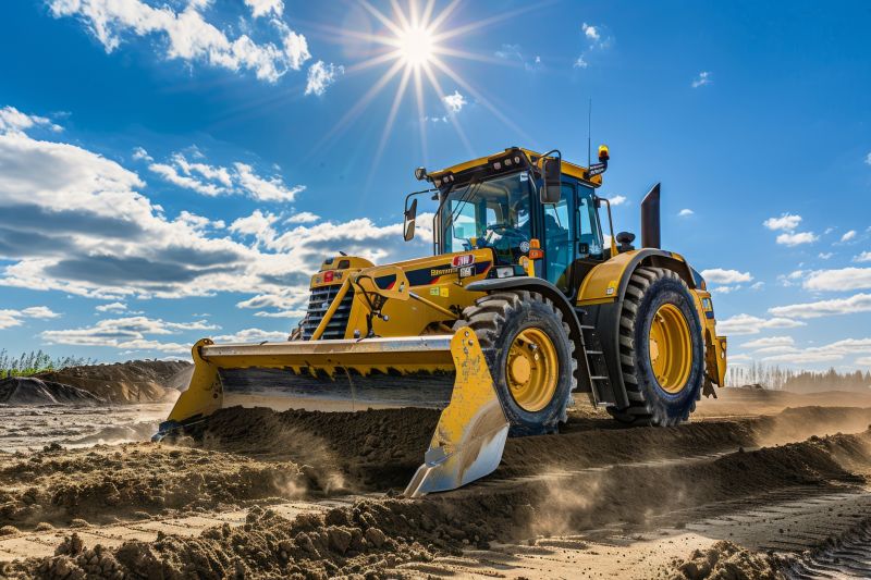 Bulldozer Clearing in Gwinnett County, GA