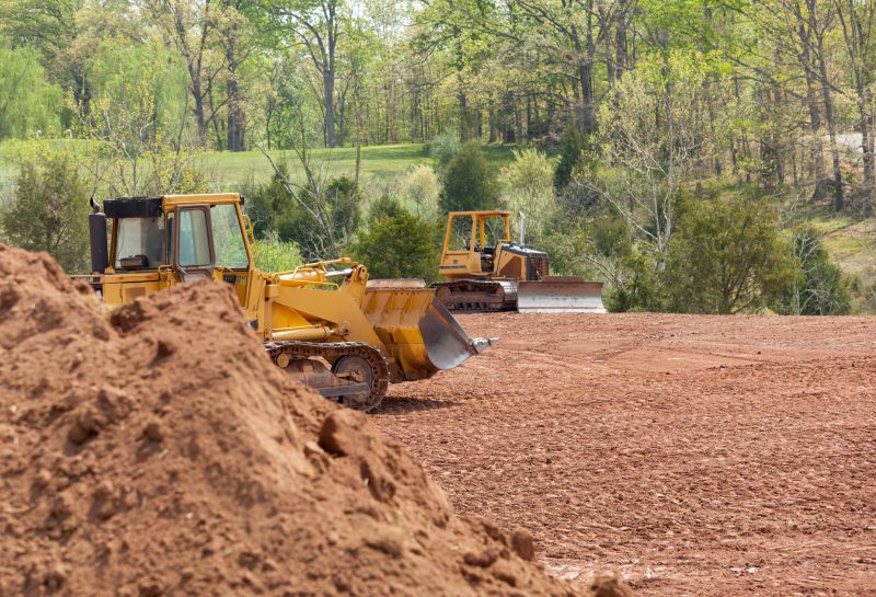 Bulldozer Clearing in Cumming, GA