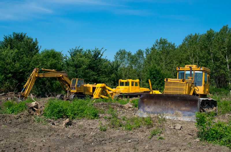 Bulldozer Clearing in Cumming, GA