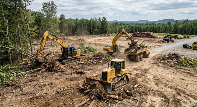 Commercial Land Clearing in Gwinnett County, GA