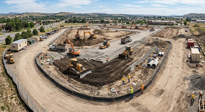 Commercial Site Preparation in Cumming, GA