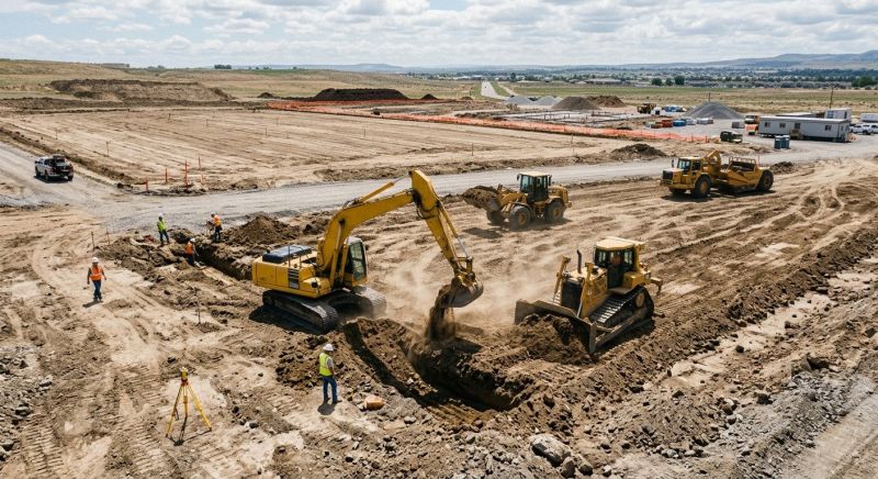 Commercial Site Preparation in Houston, TX