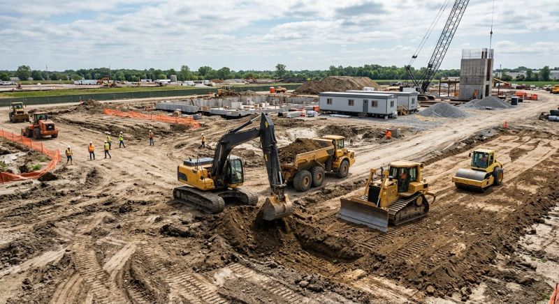Commercial Site Preparation in Houston, TX
