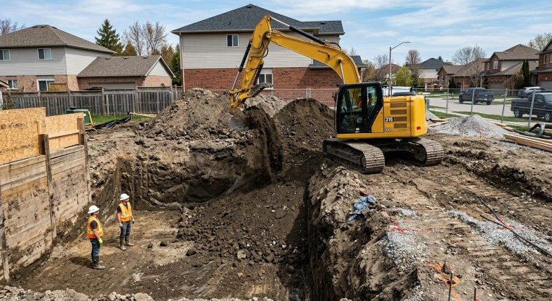 Construction Excavation in Houston, TX