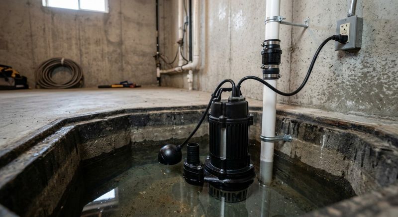 Drainage Pump Installation in Providence, RI
