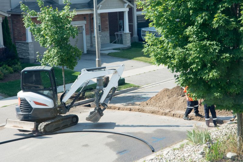 Electrical Line Trenching in Houston, TX