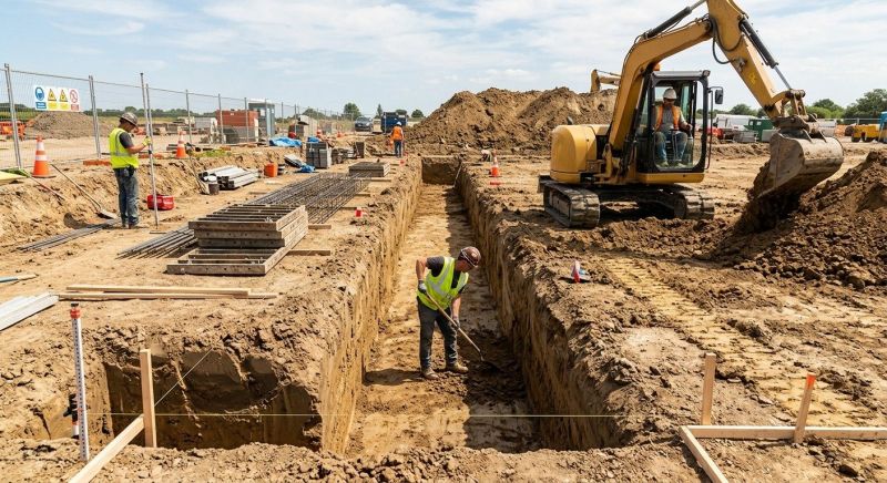 Footer Excavation in Atlanta, GA