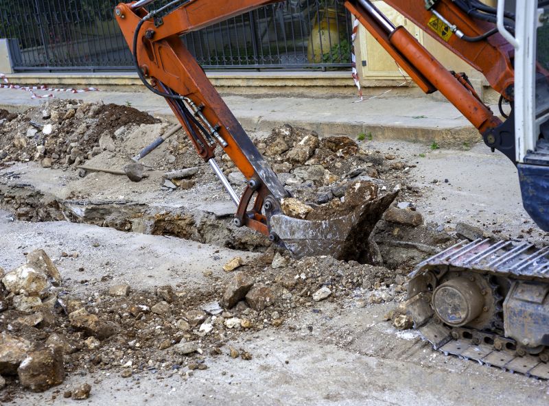 Gas Line Excavation in Houston, TX