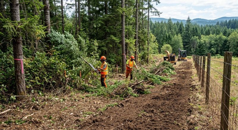 Pine Tree Clearing in Salt Lake City, UT