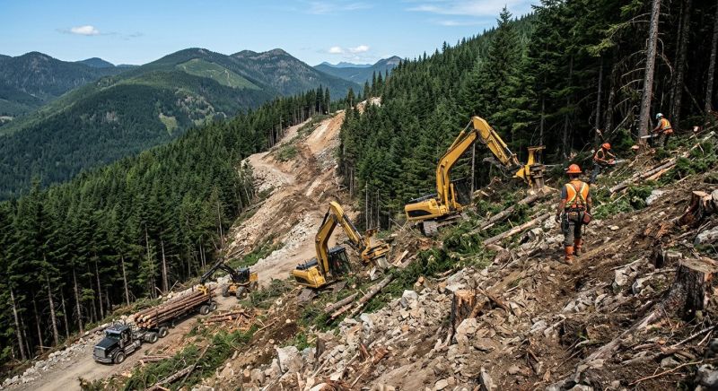 Slope Clearing in Utah County, UT