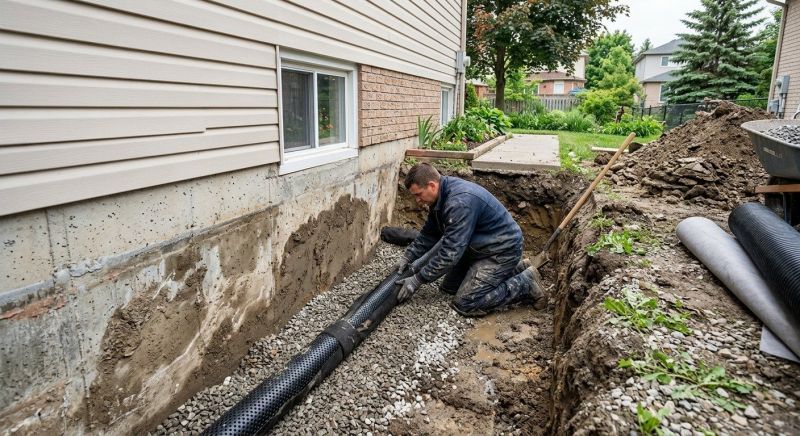 Weeping Tile Repair in Providence, RI