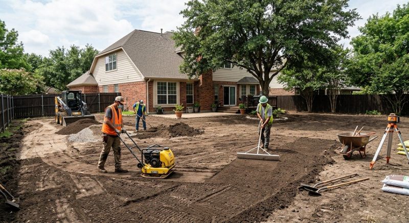 Yard Leveling in Atlanta, GA